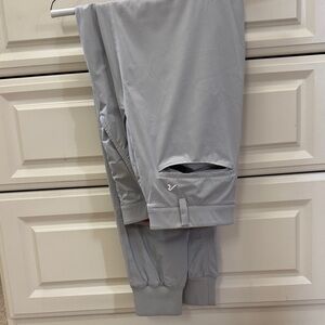 Redvanly Light Gray Jogger Pants